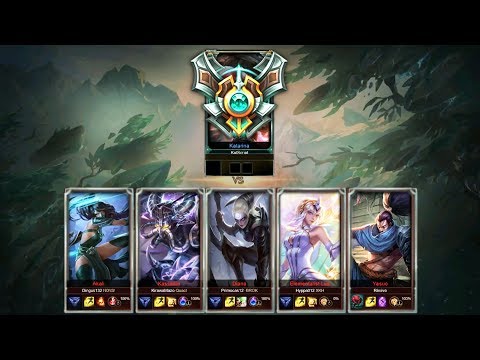 MASTER KATA VS 5 SILVERS (1v5 Challenging Game)