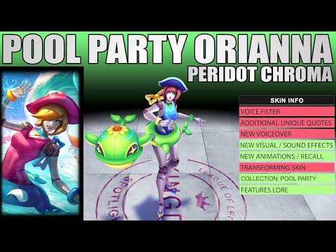 Pool Party Orianna Peridot Chroma Spotlight 2020