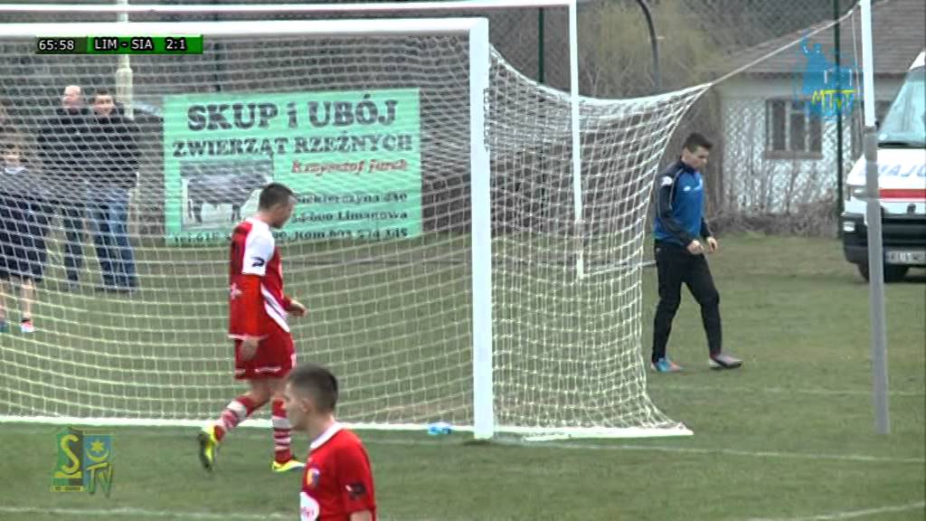 Limanovia - Siarka Tarnobrzeg 2-1 [WIDEO]