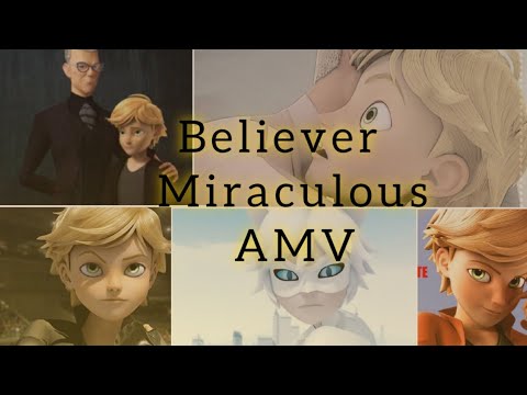 Believer-Imagine Dragons|Miraculous AMV|Adrien X Chatnoir|MariFan Club