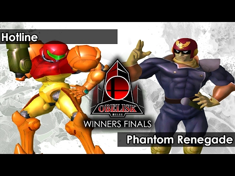 Melee: GRID | Hotline (Samus) V Phantom Renegade (Falcon/DK/Samus...) - Obelisk 37 Tournament SSBM