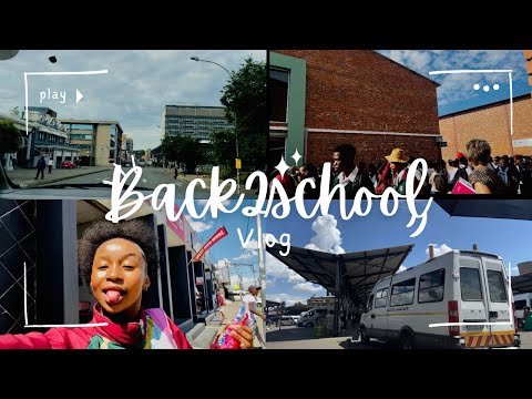 GRWM | school edition :Back to school vlog!! |South African YouTuber🇿🇦