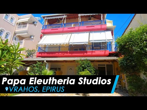 Studios Papa Eleutheria, logement privé à Vrahos, Gr&egrave;ce - Video