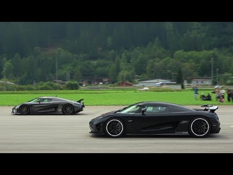 HYPERCAR DRAG RACE! - Regera, Agera, Chiron, Veyron, Huayra, Zonda, Senna, LaFerrari, 918 and more!