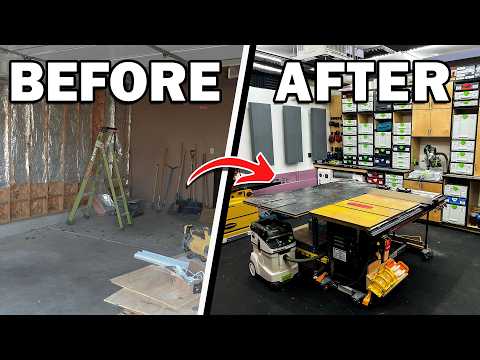 15 Upgrades That Turned My Garage Into My DREAM WORKSHOP