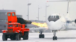 The INSANE Technique to Keep Airports Open In Winter