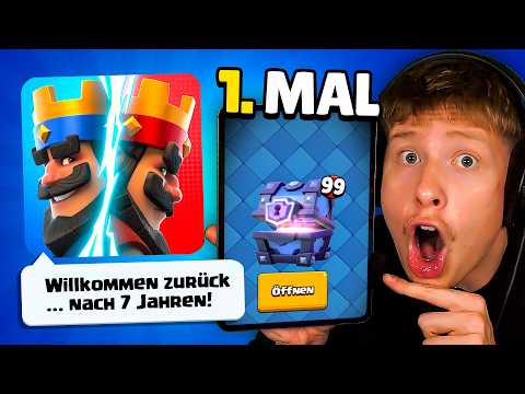 FIRST time playing Clash Royale after 7 YEARS... 😳
