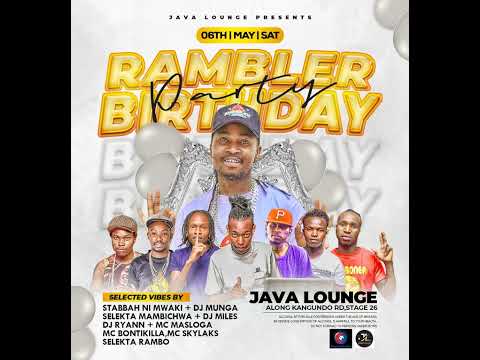 dj rambo birthday mix java loung