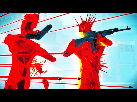 INSANE Slow Motion WEAPON BATTLES - SuperHot Mind Control Delete