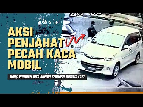 KORBAN PECAH KACA MOBIL KEHILANGAN UANG PULUHAN JUTA