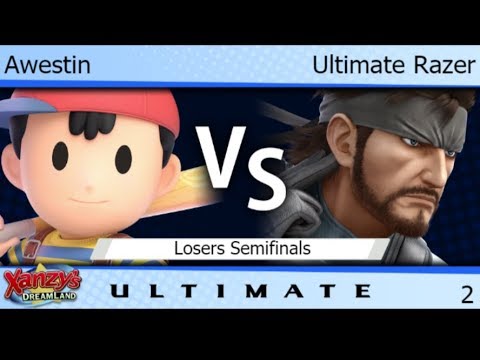 XDL 2 - TLOC | Awestin (Ness) vs TTN | Ultimate Razer (Snake) Losers Semifinals - SSBU