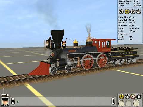 Trainz Railroad Simulator 2006: Roller Coaster (PART 2)