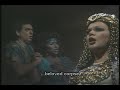 Placido Domingo - Verdi's Aida Finale -O terra addio   MetOpera  1989   English Subtitles