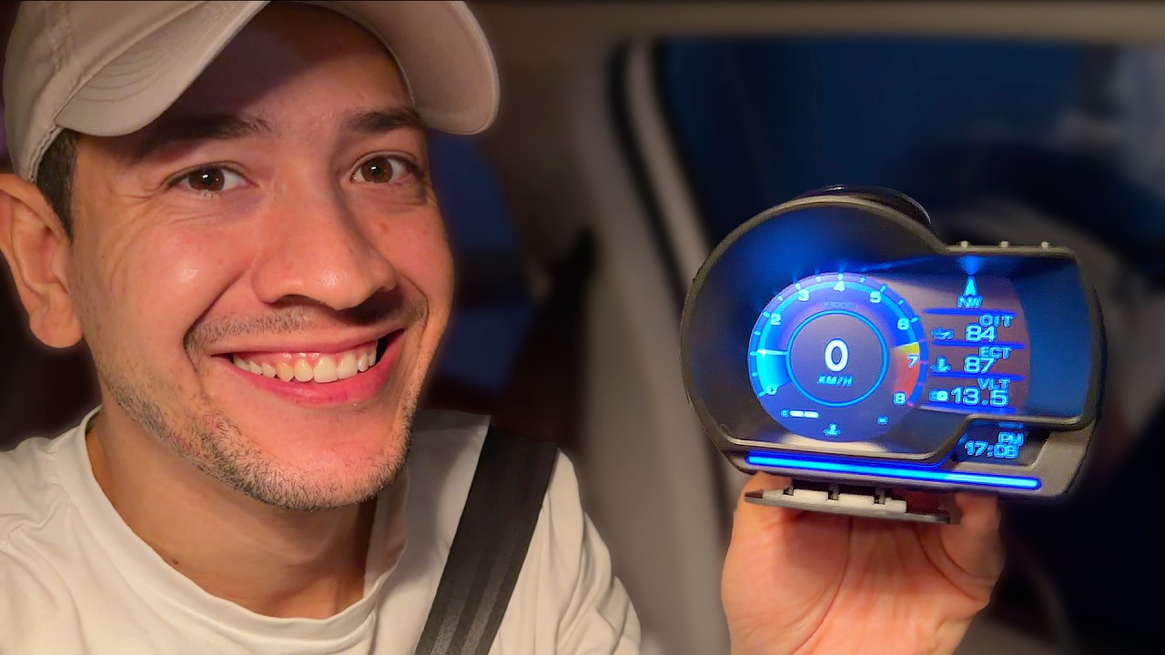 ACESSÓRIO QUE MOSTRA VARIAS INFORMAÇÕES DO CARRO!