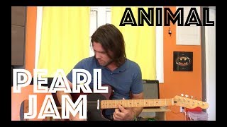 Guitar Lesson: How To Play Animal By Pearl Jam!