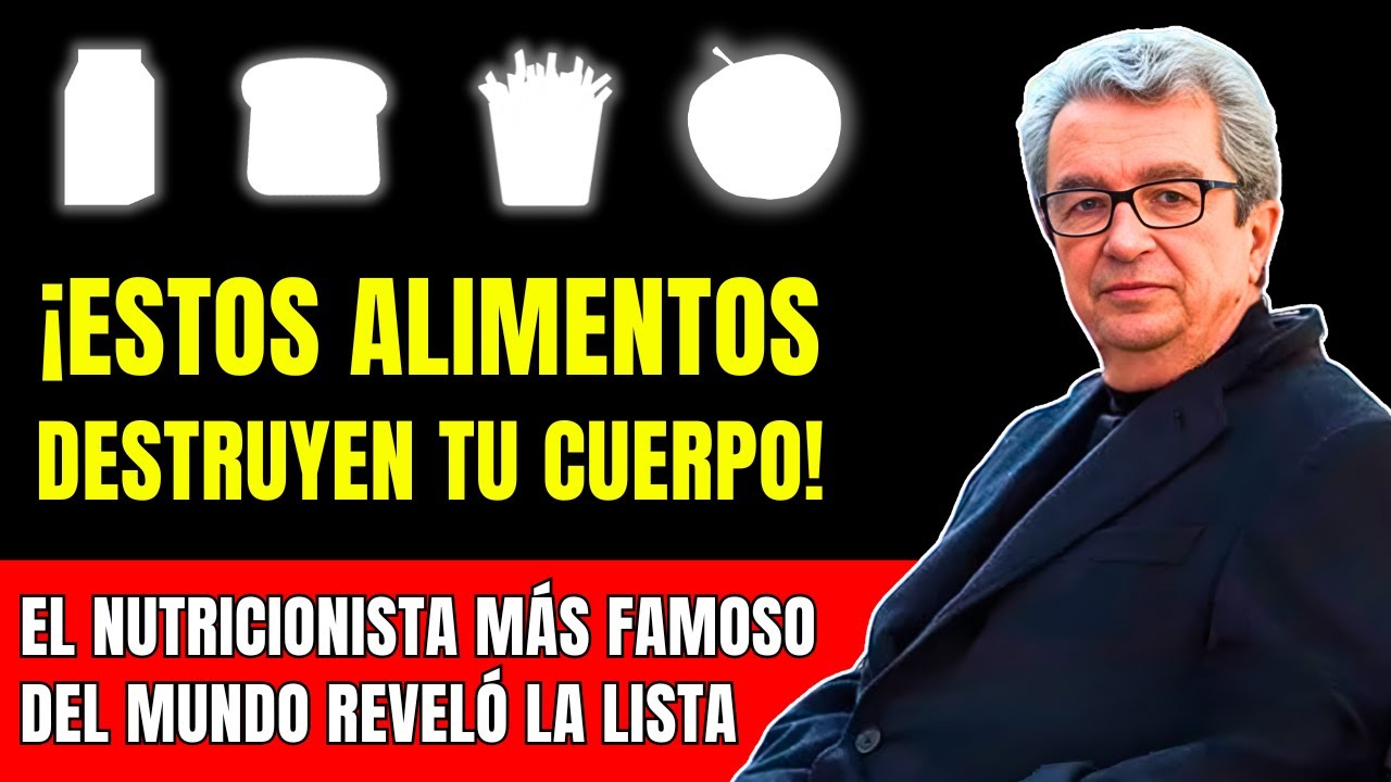 “ESTOS ALIMENTOS no deben ser consumidos BAJO NINGUNA CIRCUNSTANCIA” | Henri Chenot