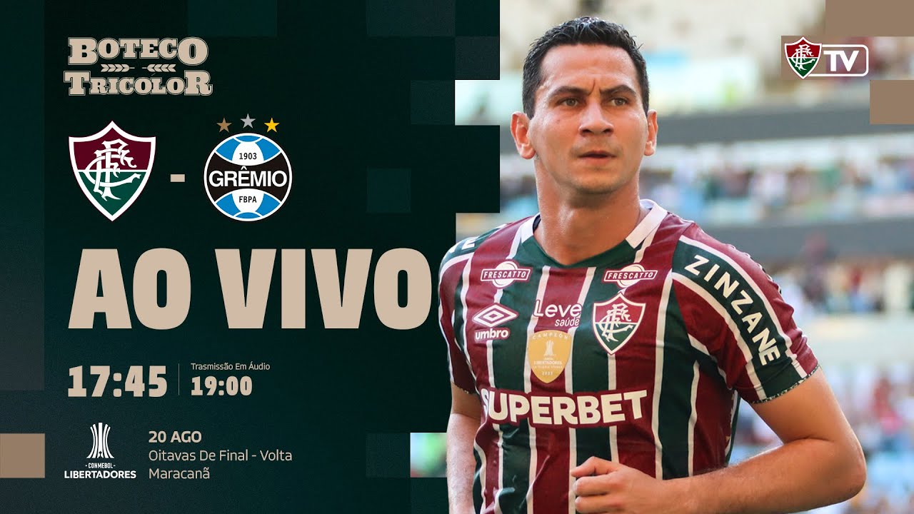 AO VIVO - FLUMINENSE X GRÊMIO | CONMEBOL LIBERTADORES 2024 | OITAVAS | JOGO DE VOLTA
