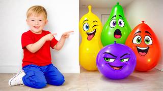 Adam plays Hide and Seek with Runaway Balloons