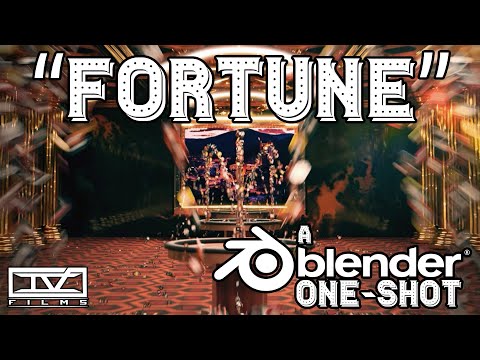 A Blender One-Shot - "Fortune" | A 'Casino' Themed VFX Shot