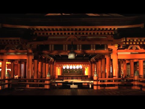 世界遺産にともるパナソニックのあかり ‐厳島神社‐