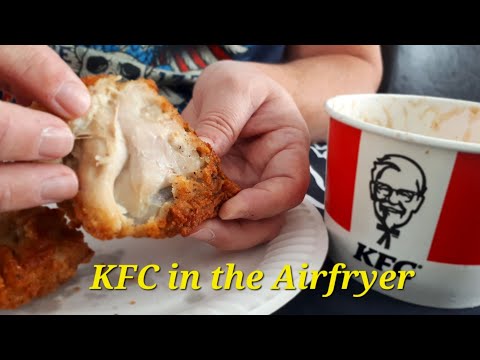 Reheating KFC Chicken in the Airfryer | Is it Crispy and Good? #kfc #chicken #crispy #airfryer