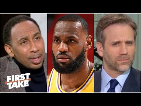 湖人隊輸給活塞隊後，斯蒂芬-A.為勒布朗辯解｜第一時間報道 (Stephen A. defends LeBron after the Lakers' loss to the Pistons | First Take)