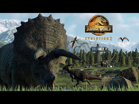 TRICERATOPS: Life in Biosyn Valley Episode 24 [4k] - Jurassic World Evolution 2