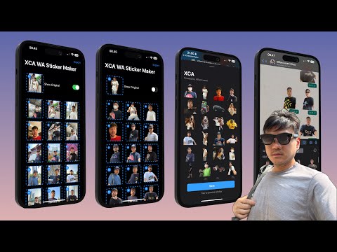 Build WhatsApp Sticker Maker iOS App with Vision Subject Lifting API | Bakground Removal thumbnail
