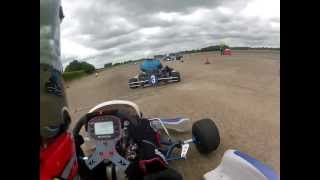 preview picture of video 'Bourne Kart Club Race 1 (1-7-12)'