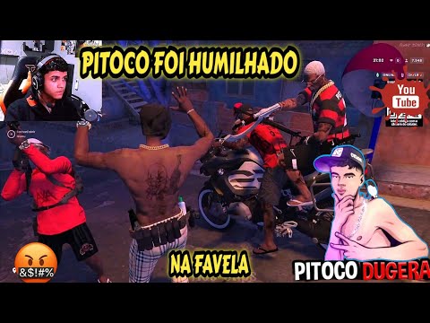 PITOCO DUGERA FOI NA FAVELA COM ZÉ DA MANGA E LEVOU UM ESCULACHO DOS BOY DO CORRE  - #pitocodugera