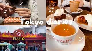 【都内在住独身OLのVLOG】日比谷鳥ぎん/Buvette｜電車で富士急｜初出社で緊張モード｜パリみやげのチョコ