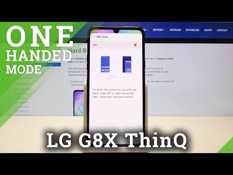 How to Enable One-Handed Mode on LG G8X ThinQ – Make Screen Smaller