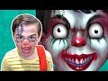 Scary Child 3D Horror Game in Real Life (Kids Skit) Part 2