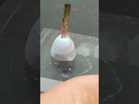 Mineral de Turmalina Var. Elbaita de Mina Xanda, Brasil