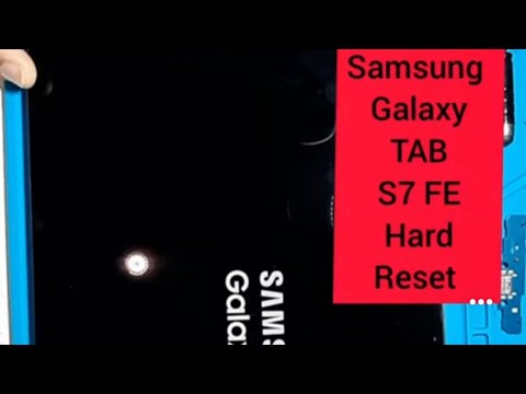 Samsung Galaxy Tab S7 FE Hard reset #shorts #samsung #SM-T733