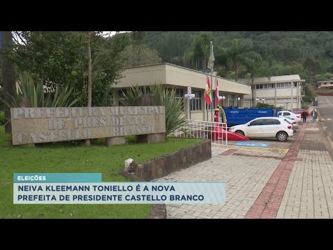 Neiva Kleemann Toniello é a nova prefeita de Presidente Castello Branco
