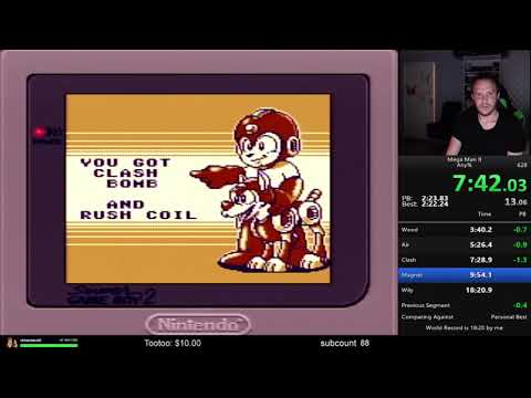 Mega Man II 18:18.5 (former World Record)