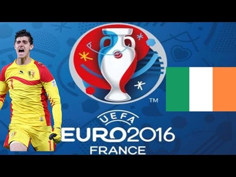 Thibaut Courtois Vs Ierland (Euro 2016) 720p HD
