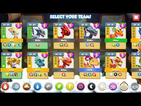 How to breed the Aphrodite Dragon? Battling with other dragons.  Dragon Mania Legends
