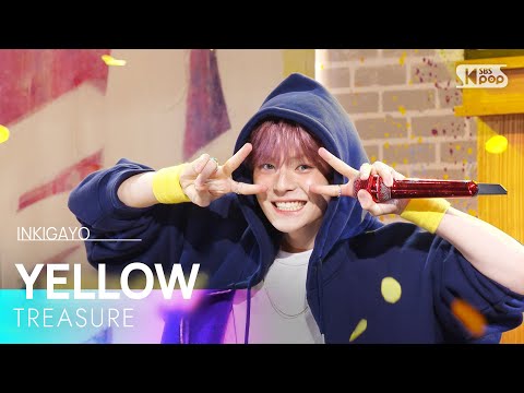 TREASURE (트레저)  - YELLOW @인기가요 inkigayo 20250316