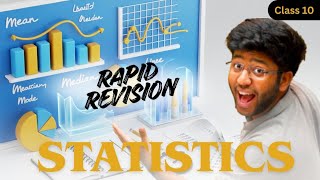 Statistics | 🚀 Rapid Rivision 🚀| Class 10th Maths | Shobhit Nirwan