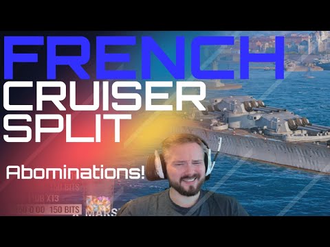 New French Cruiser Line - Abominations!