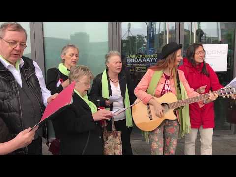 Flashmob am Tag der Bewegung