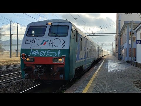 [4K] STAZIONE DI ARQUATA SCRIVIA: INTERCITY, REGIONALI & MARCIA PARALLELA!