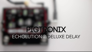 Video thumbnail for Pigtronix Echolution 2 Deluxe Delay Guitar Effects Pedal Demo by Pedal of the Day