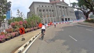 preview picture of video 'Cycling in the city - Sony Action Cam HDR-AS100V.'