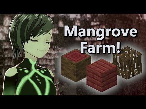 SorceressEna - Farming Mangrove Trees Simply! | Minecraft the Wild Update