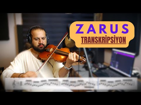 Zarus – Roman Havası | Keman & Nota Takibi | Transkripsiyon Serisi Vol.5
