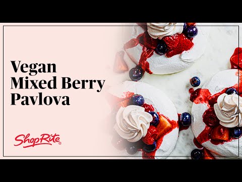 Delicious Vegan Mixed Berry Pavlova | ShopRite Grocery Stores