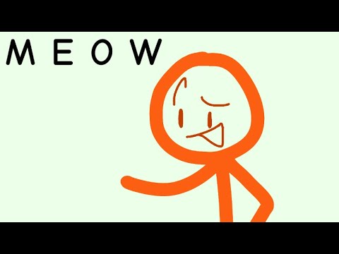 M E O W (Alan becker Characters) Original!. ⚠️loud Noices⚠️ [Read Description]